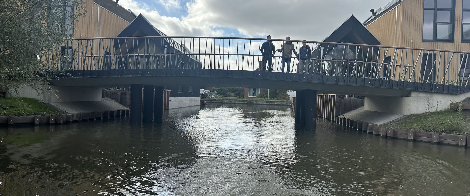 Nieuwe wateronderdoorgang nabij Rijswijksche Vlechterij in gebruik genomen!