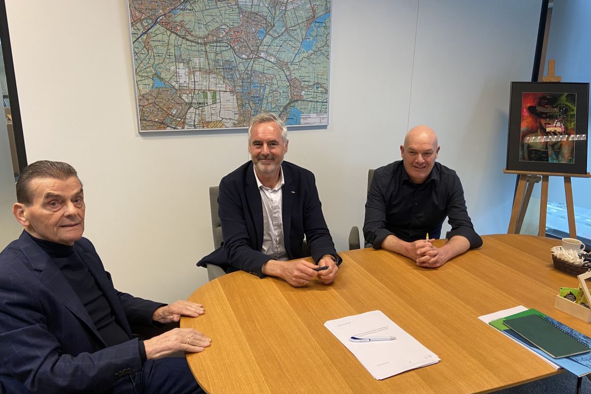 Anterieure overeenkomst getekend voor woningbouwplan Hof van Trijntje in Zwammerdam