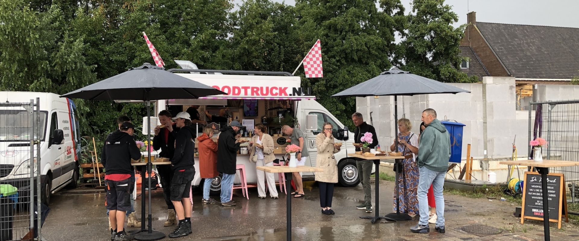 Feestelijk moment bij Drie Watermeesters