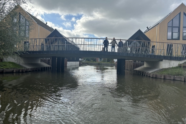 Nieuwe wateronderdoorgang nabij Rijswijksche Vlechterij in gebruik genomen! : Nieuwe wateronderdoorgang nabij Rijswijksche Vlechterij in gebruik genomen!