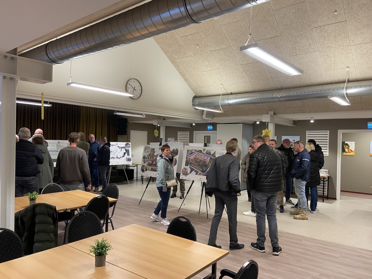 Drukbezochte informatieavond De Schalm in Nieuw-Amsterdam